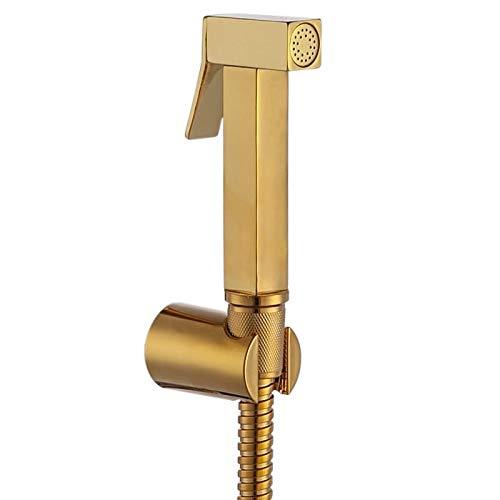 Toilet Jet Spray Health Faucet Flexible Hose in Gold Color