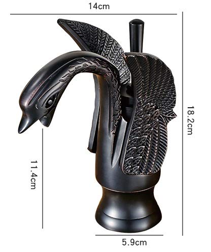black matt tap duck shape inart