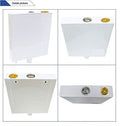 InArt Ceramic Sanitaryware Indian Toilet/Orissa Pan for Bathroom 23 Inch With Slim Flush Tank - InArt-Studio