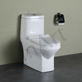 InArt Western Floor Mounted One Piece Water Closet European Ceramic Western Toilet S-Trap Commode Oval - InArt-Studio