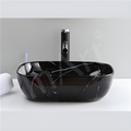 InArt Wash Basin | Counter Top Basin | Black Color | 46x32x14 CM | For Living Room or Bathroom - InArt-Studio