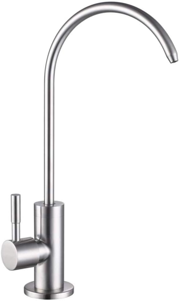 Inart RO Tap Water purifiers Tap/Faucet 304 Stainless Steel Kitchen Sink Faucet Tap 360° Rotatable RO Drinking Water Filter Tap Chrome - InArt-Studio