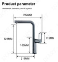 Wash basin tap hot and cold style mixer, matte black brass pull out sink mixer tap with flexible hose