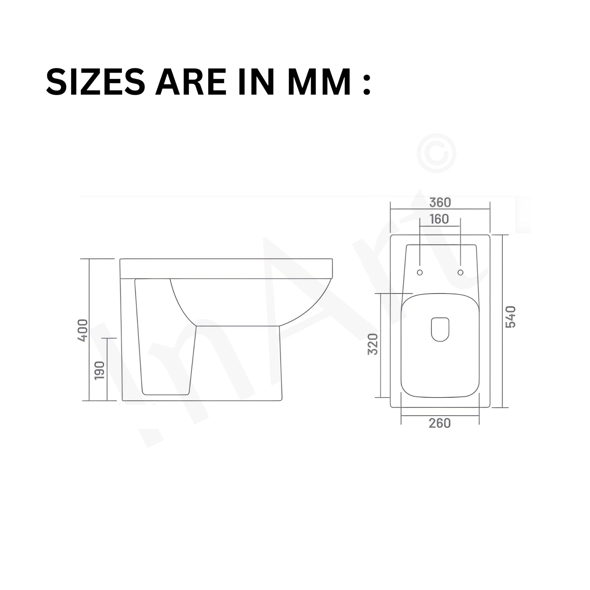 Premium ceramic sanitaryware western commode for home bathroom, oval floor mounted commode in glossy white