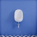 Buy ceramic urinal online India, InArt wall mount men’s urinal in glossy white ceramic