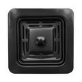 InArt top mount double bowl kitchen sink black with coupling, 37 x 18 inch handmade SS 304 sink for modern kitchens