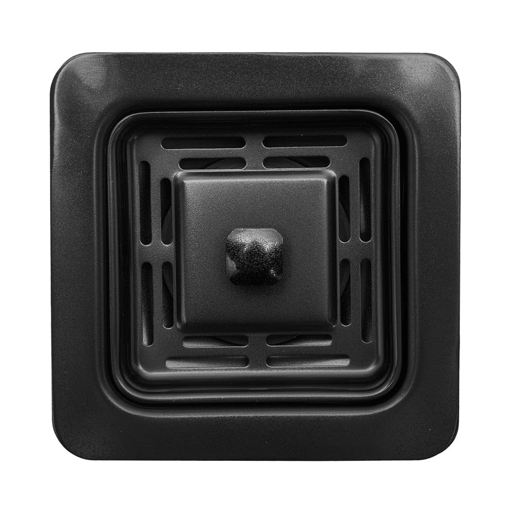InArt top mount double bowl kitchen sink black with coupling, 37 x 18 inch handmade SS 304 sink for modern kitchens