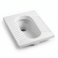 InArt ceramic Orissa pan rectangular glossy white, cera orissa pan 23 inch price keyword main view