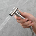 InArt health faucet gun only in stainless steel, heavy duty handheld jet spray gun with brushed finish