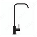 InArt RO water tap matte black finish, 360 swivel square SS304 tap for under sink filtration system
