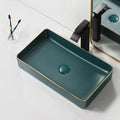 InArt wash basin, modern bathroom basin design, front view for washroom vanity