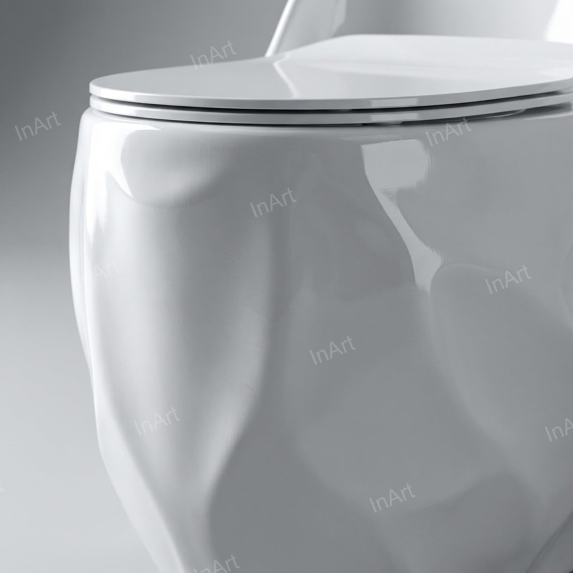 Ceramic western toilet price comparison look, floor mounted P-trap one-piece commode in glossy white