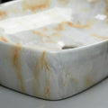 InArt tabletop washbasin in oval shape, premium ceramic sanitaryware for bathroom counter