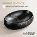 Vanity wash basin on counter setting, modern wash basin design look