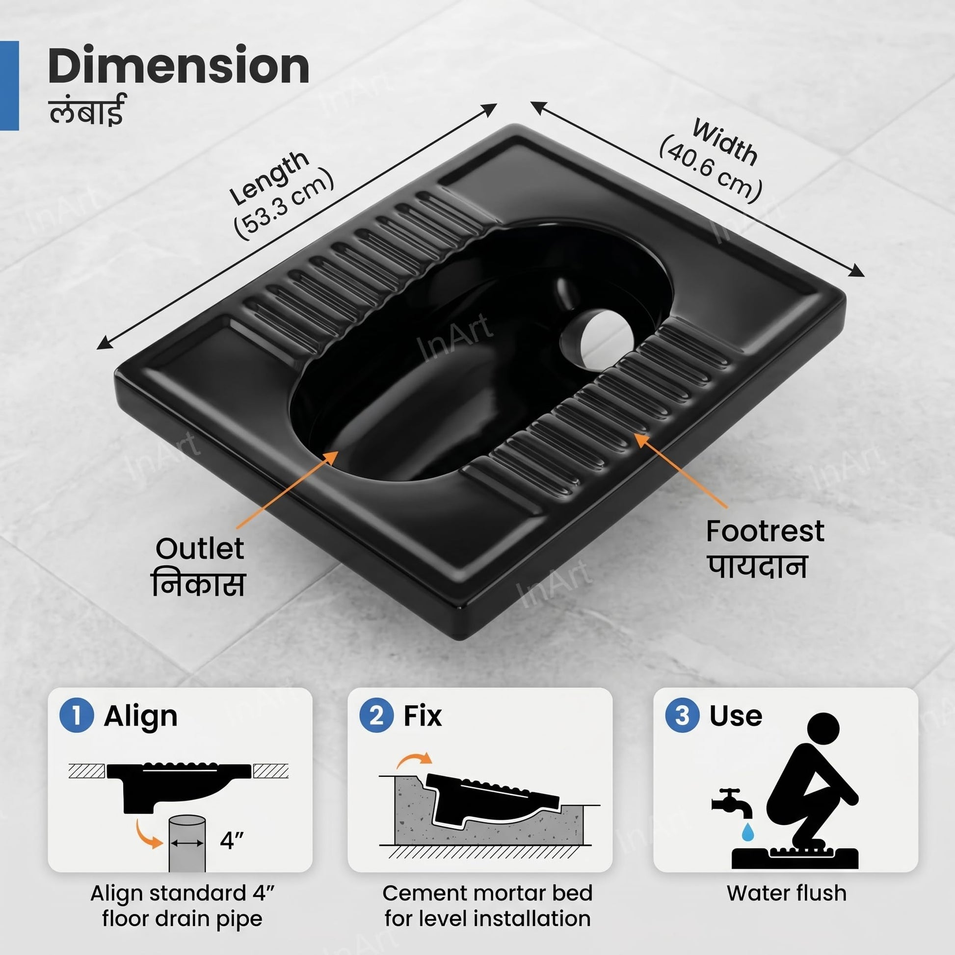 Orissa pan for bathroom installation layout floor mounted ceramic pan
