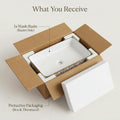 Table top wash basin for dining room wash area, premium ceramic rectangular basin with golden floral finish