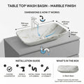 InArt table top basin on bathroom counter, modern wash basin on table look for Indian homes