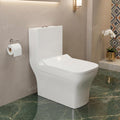 InArt s trap western toilet 9 inch outlet, one-piece ceramic commode bottom outlet detail