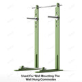 InArt metal wall hung WC bracket set for washroom, heavy-duty support bracket for commode fitting