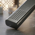 Anti clog silicone nozzle shower head, InArt SS304 gun grey handheld shower head for bathroom sanitaryware
