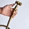 Toilet jet spray with tap style set, antique bronze zinc health faucet for washroom, premium finish