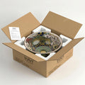 Premium sanitaryware table top basin design for bathroom, square ceramic wash basin in multi colour