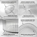 Modern wash basin glass design, clear oval table top wash basin side angle for bathroom counter