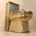 S-trap outlet detail on InArt one piece western toilet, floor mounted ceramic commode for Indian bathrooms