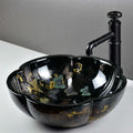 Ceramic wash basin designs in glossy white, oval table top basin shown from top angle for luxury bathroom sinks