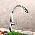 InArt pull out tap for kitchen sink in chrome, brass single lever mixer for washroom or kitchen use
