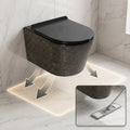 P-trap wall outlet connection view for wall mounted water closet installation