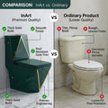 InArt one piece ceramic toilet commode with soft close seat cover, premium sanitaryware for home washroom