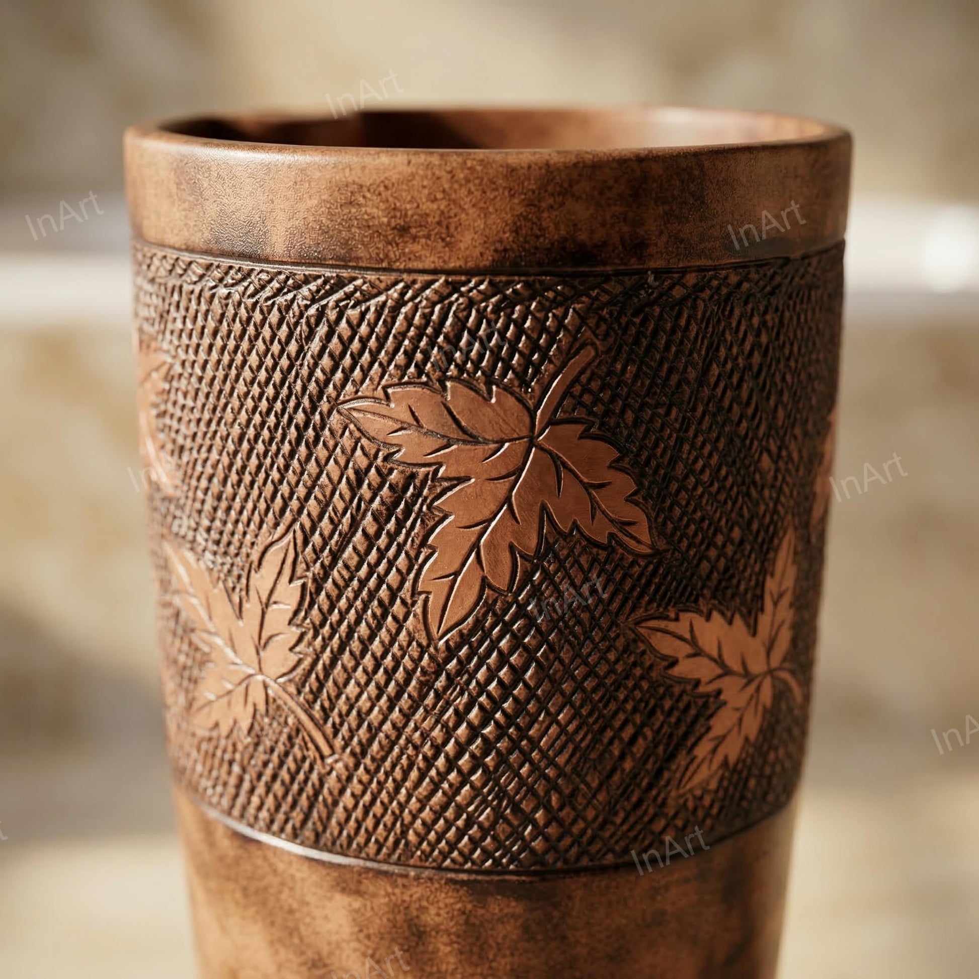 Round ceramic pedestal wash basin for small bathroom, standing wash basin for bathroom with wooden finish