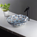 Counter top wash basin design, side angle showing deep bowl and smooth rim finish