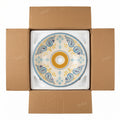 InArt table top wash basin round in Mexican Blue, premium sanitaryware for stylish Indian washroom