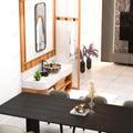 42 cm table top wash basin in multicolour ceramic, round designer basin for bathroom counter, size reference
