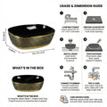 InArt table top wash basin design for bathroom, oval ceramic bowl on counter with tap, luxury look