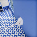 Urinal for toilet wall mounted ceramic, compact rectangular bowl and drain detail