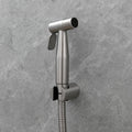InArt stainless steel jet spray gun close-up showing brushed finish texture and premium heavy duty build