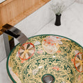 Ceramic table top wash basin with square bowl depth, premium sanitaryware for modern bathroom
