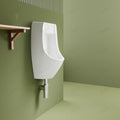 InArt urinal pot for men ceramic with smooth rim and drain outlet detail, premium sanitaryware finish