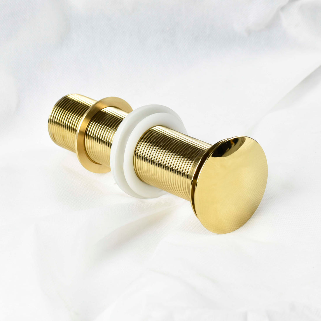 InArt Brass Full Threaded Pop-Up Waste Coupling 32 MM (7", Gold) - InArt-Studio