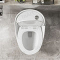 InArt Designer Ceramic Western Toilet - White, One-Piece with Soft Close Seat, Floor Mounted - InArt-Studio