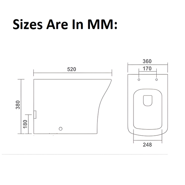 Commode Dimensions In Mm InArt Ceramic Floor Mounted European Western Water Closet Toilet Commo ...