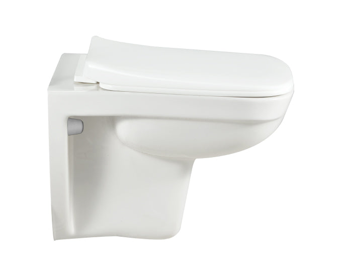 Cera Campbell Mini Wall Hung Toilet WC Commode with Slim Soft Close Seat Cover S1043137 - InArt-Studio