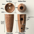 Designer pedestal wash basin suitable for bathroom and powder room interiors