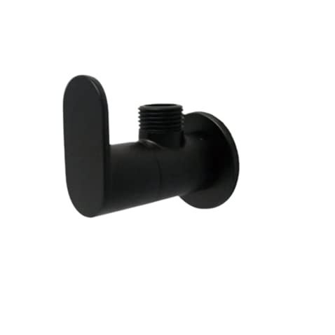 inart black matt color angle valve