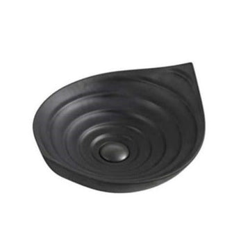 inart ceramic black matt wash basin