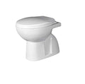 InArt Combo Ceramic Floor Mounted European Western Water Closet Toilet Commode EWC S Trap Set White - InArt-Studio