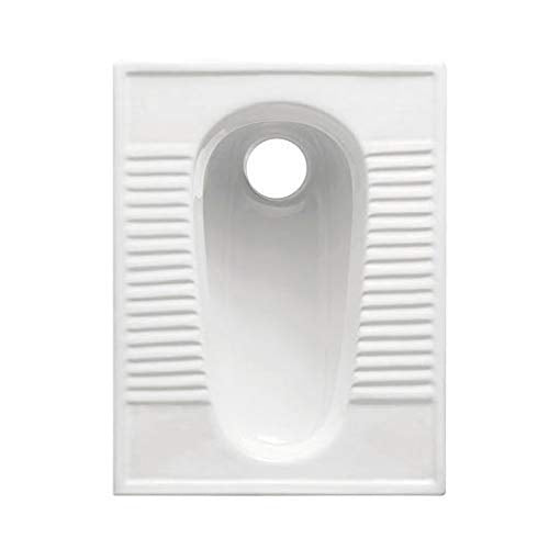 InArt Ceramic Sanitaryware Indian Toilet/Orissa Pan for Bathroom 20 Inch - InArt-Studio